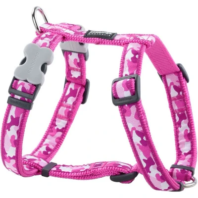 Afbeelding van Hondentuigje Red Dingo Style Fuchsia Camouflage 30 48 cm