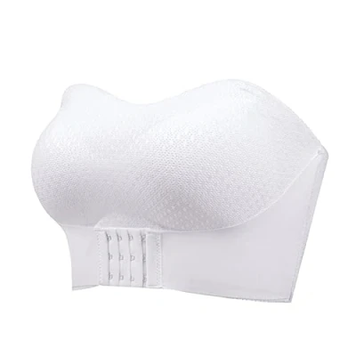 Afbeelding van Onzichtbare Strapless Super Push Up BH, Frontsluiting BH voor Grote Buste Vrouwen Antislip Bandeau Geen Draad Lift