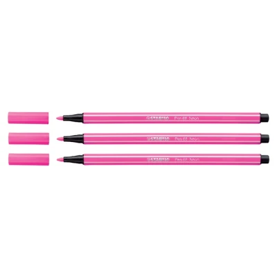 Afbeelding van Viltstift STABILO Pen 68/056 neon roze