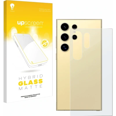 Afbeelding van upscreen Screenprotector voor Samsung Galaxy S24 Ultra (Achterkant) Folie Beschermfolie Beschermglas matte