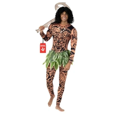 Afbeelding van Morph Polynesische held bodysuit heren