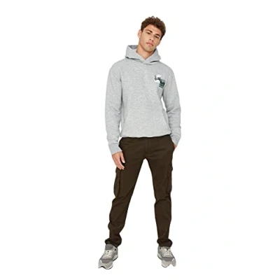 Afbeelding van Trendyol Camel Skinny Joggingbroek Voor Heren Tmnaw23Pl00021