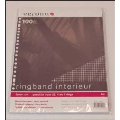 Afbeelding van 23 r. interieur 100 vel ruit 5mm