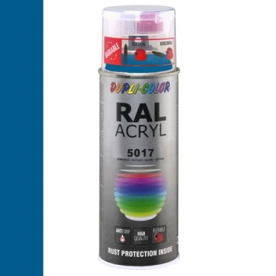 Afbeelding van Dupli Color Ral Acryl 5017 Verkeersblauw Hoogglans 400 ml