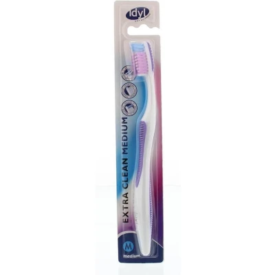 Afbeelding van Idyl Tandenborstel Extra Clean Medium, 1 stuks