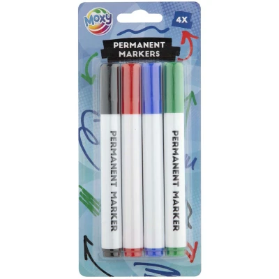 Afbeelding van Creative Craft Group Permanent Markers, 4st.