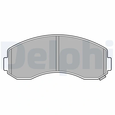 Afbeelding van Delphi Diesel Remblokset LP3616