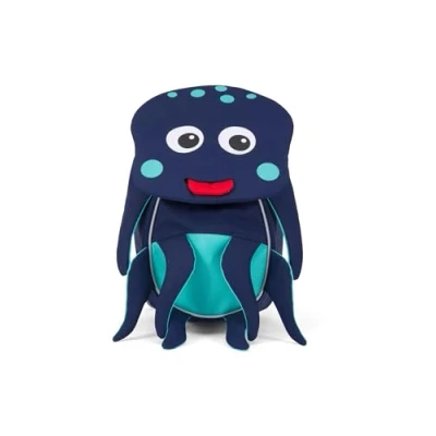 Afbeelding van Affenzahn Small Friend Backpack octopus Kindertas Schooltas
