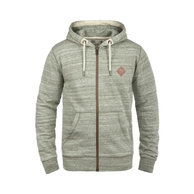 Afbeelding van Solid Sdcraig Sweater met rits, Heren, Maat: Large, Ivy green