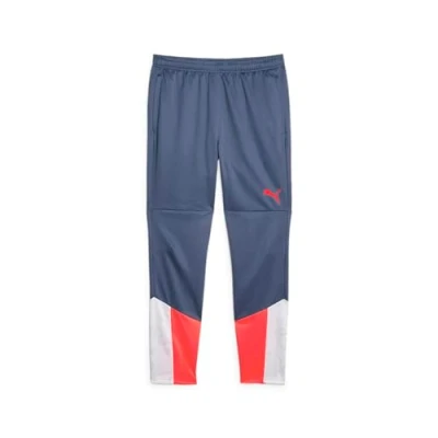 Afbeelding van Puma trainingsbroek donkerblauw/rood/wit