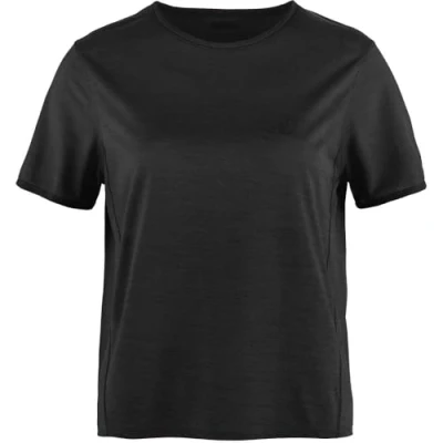 Afbeelding van Fjällräven Abisko Lite SS Shirt Dames Black L Zwart Outdoor