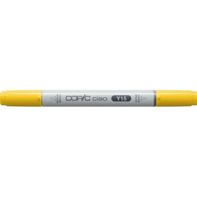 Afbeelding van Copic Ciao markeerstift 1 stuk(s) Beitel/penseelpunt Geel