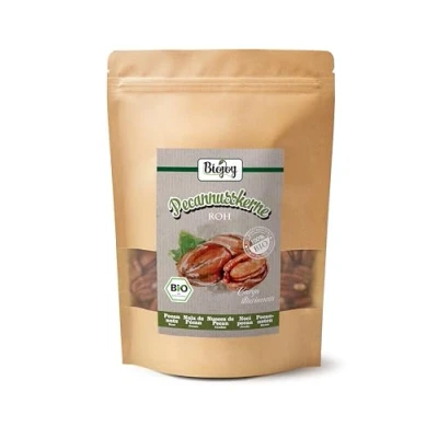 Afbeelding van Biojoy BIO Halve pecannoten gepeld (500 g), rauw en ongezouten