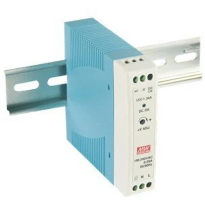 Afbeelding van Mean Well MDR 20 24 DIN rail netvoeding V/DC 1 A W Aantal uitgangen: x Inhoud: stuk(s)