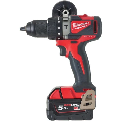 Afbeelding van Milwaukee M18 BLPD2 502X Koolborstelloze Slagboormachine set (2x 5,0Ah accu) in HD Box