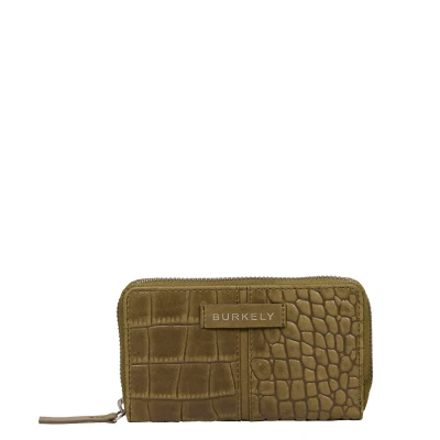 Afbeelding van Burkely portemonnee Cool Colbie Medium Zip Around Wallet olive