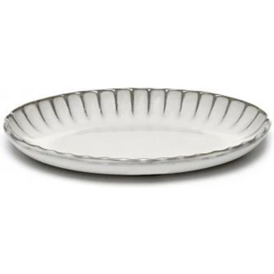 Afbeelding van Serax Inku M serveerschaal 22 cm set van 2 Wit