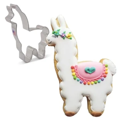 Afbeelding van Ann Clark Cookie Cutters Lama/Alpaca Koekjesvorm, 10,8 cm