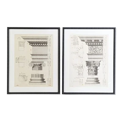 Afbeelding van Schilderij DKD Home Decor 60 x 3 76 cm Neoklassiek (2 Stuks)