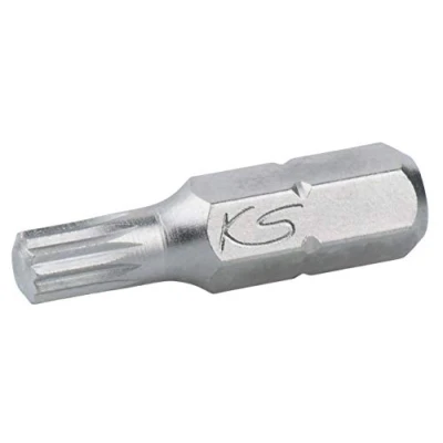 Afbeelding van KS Tools 911.2342 1/4&quot; Bit veeltand, M4, 25mm, 5 per pak