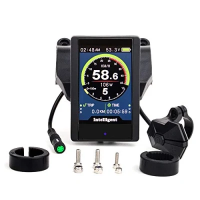 Afbeelding van Bafang 8fun LCD 750C 850C 860C C18 C965 C961 500C SW102 Display Meter Configuratiescherm voor Elektrische Fiets BBS02 en BBSHD Mid Drive Motor (P850C Kleurrijke Display)