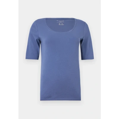 Afbeelding van TOM Tailor CREW NECK Tshirt basic, Dames, Maat: Medium, Celestial blue