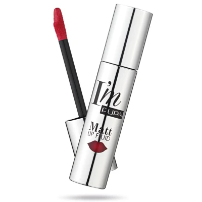 Afbeelding van Pupa I&#039;m Matt Lip Fluid 050 Fire Red