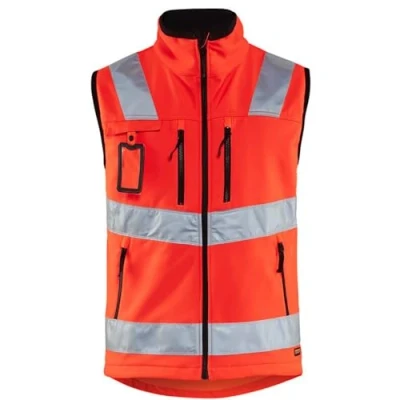 Afbeelding van Softshell Vest High Vis 3049 rood