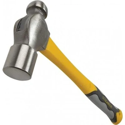 Afbeelding van Roughneck 61474 Ball Pein Hammer 16.oz F/glas handvat, zwart