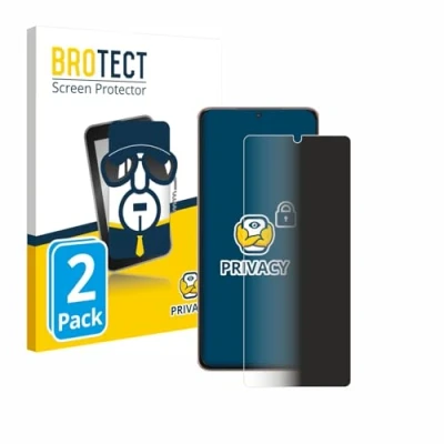 Afbeelding van BROTECT (2 Stuks) Privacy Schermbeschermer voor Samsung Galaxy S21 Ultra 5G [Anti Spy, Screen Protector, Blue Light Filter]