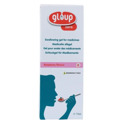 Afbeelding van Gloup Zero Medicatie Inname Gel Framboos, 75 ml