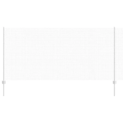 Afbeelding van vidaXL Gelast Draadhek met 44 U Palen Zilver 1.2x50 m Staal