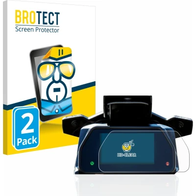 Afbeelding van BROTECT Screenprotector voor Yamaha Tracer 900 GT 2018 2020 Snelheidsmeter Folie Beschermfolie transparant (2 Stuks)