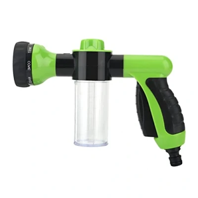 Afbeelding van Schuimpistool, hogedrukreiniger, autowaspistool, watersproeier, autowas, irrigatie, 6 m, groen