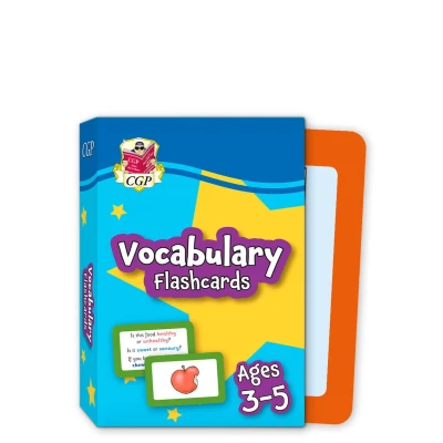 Afbeelding van CGP Reception Activity Books and Cards Vocabulary Flashcards for Ages 3 5