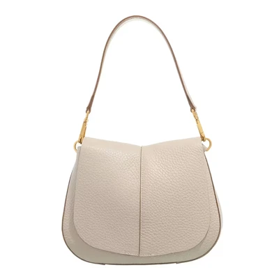 Afbeelding van Gianni Chiarini Kleine Crossbodytas / Schoudertas Dames Leer Helena Round Beige