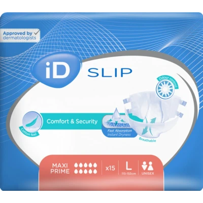 Afbeelding van ID Expert Slip Maxi Prime Large 3 pakken van 15 stuks