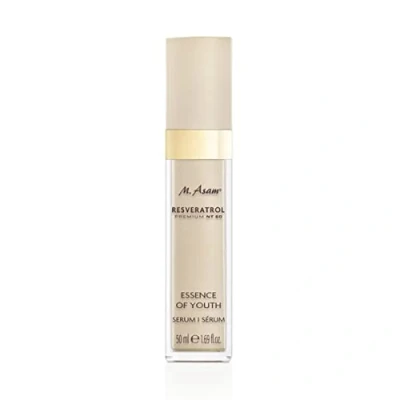 Afbeelding van M. Asam resveratrol NT50 Essence of Youth serum (50 ml) verjongend anti aging verstevigt en maakt de huid glad hyaluronserum met voor elk huidtype, gezichtsserum