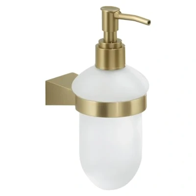 Afbeelding van Gedy Tonale zeepdispenser goud mat