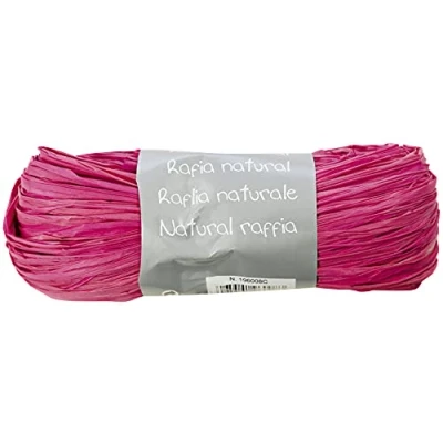 Afbeelding van Clairefontaine Ref 196008C Natuurlijke Raffia bal 50g bal, synthetisch polypropyleen materiaal geschikt voor decoratie, inpakken geschenken en knutselen Opera