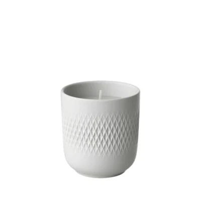 Afbeelding van Villeroy &amp; Boch Geurkaars Carré Mystery Manufacture Collier blanc