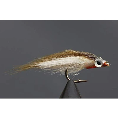 Afbeelding van Tigofly 12 stks Olijf Polar Fry Langzaam Zalm Forel Steelhead Minnow Vliegvissen Vliegen Lokt Fly Set Size #8