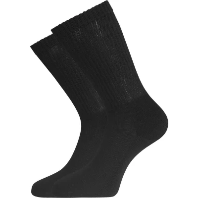 Afbeelding van Sokken Bamboo Basics Senna Black (2 Delig) Schoenmaat 35 40