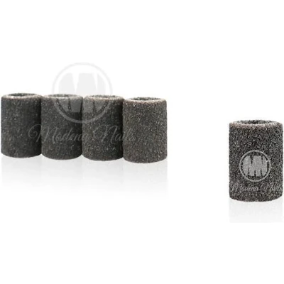 Afbeelding van Modena Nails Schuurrolletjes Nagelfrees Zwart 10 stuks 120 grit