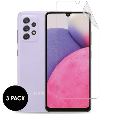 Afbeelding van 3 pack Screenprotectors Samsung Galaxy A33: iMoshion Folie (plastic)