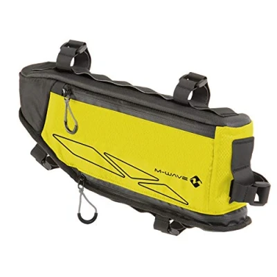 Afbeelding van M Wave Frametas Rough Ride 3,3 4,2 liter zwart/geel
