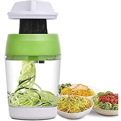 Afbeelding van Spiraal Groentesnijder Groente Spiralizer Handmatige Chopper Keuken Gadgets voor Spaghetti Courgette Wortelen &amp; Komkommers