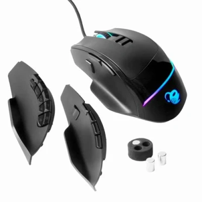 Afbeelding van Gamemuis CoolBox ProSwap Modulair RGB Zwart