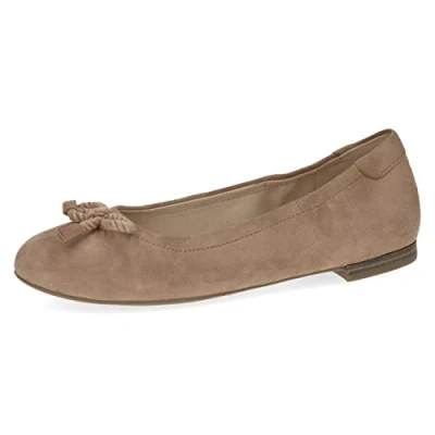 Afbeelding van CAPRICE Dames 9 22112 20 Ballerina, Desert Suede, 37 EU