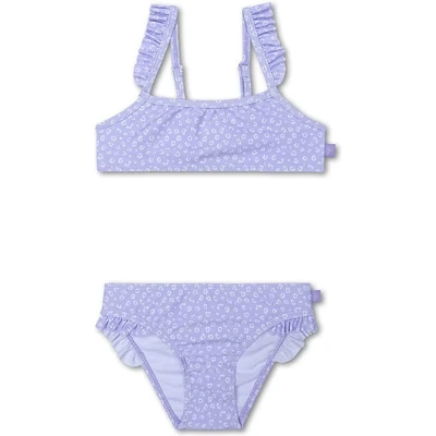 Afbeelding van Swim Essentials Bikini Meisjes Zwemkleding Lila Panterprint Maat 122/128